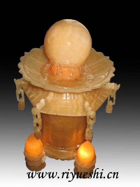 米黃玉風(fēng)水球