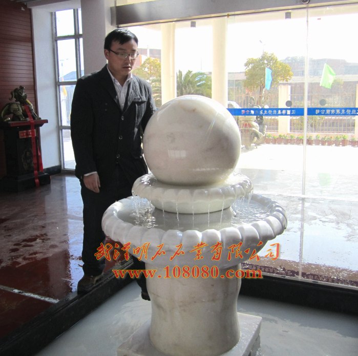 南昌漢白玉風(fēng)水球